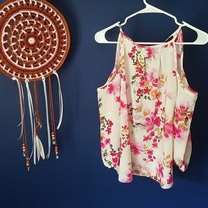 Anthropologie Sanctuary floral top small